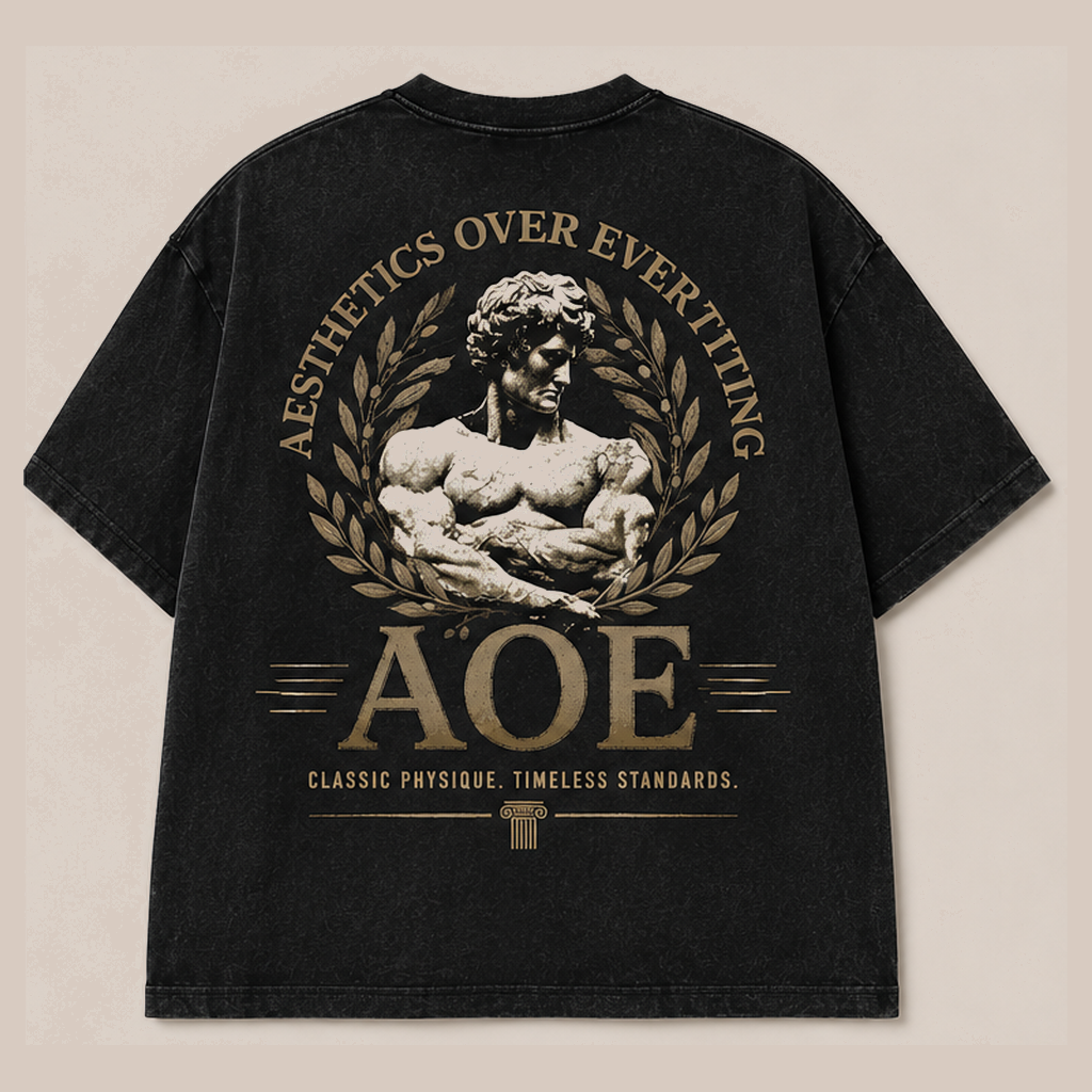 AOE Heavyweight Pump Cover, back print